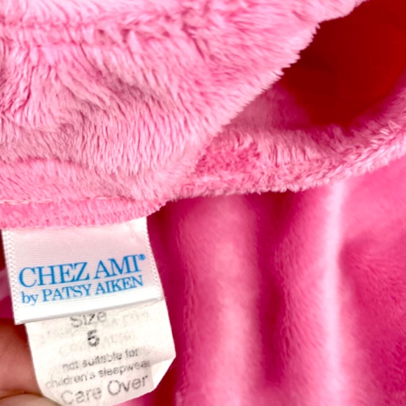 Girls Christmas Tree velour Pink princess multicolored festive flare top dresses - Picture 6 of 16